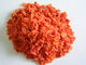 Bright Red Dried Carrot Chips Root Part Typical Delicious With High Sugar
