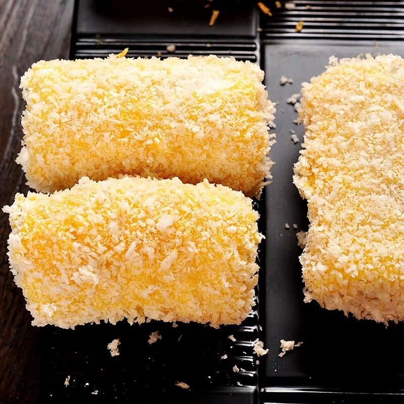 Certyfikowane przez HACCP żółte okruchy chlebowe Panko z 10% wilgotnością dla smażonych produktów - nie GMO w japońskim stylu
