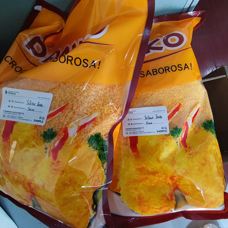 Profesjonalny Producent Sprzedaż hurtowa Panko Japoński Styl Żółty Kolor Krumbów Chleba