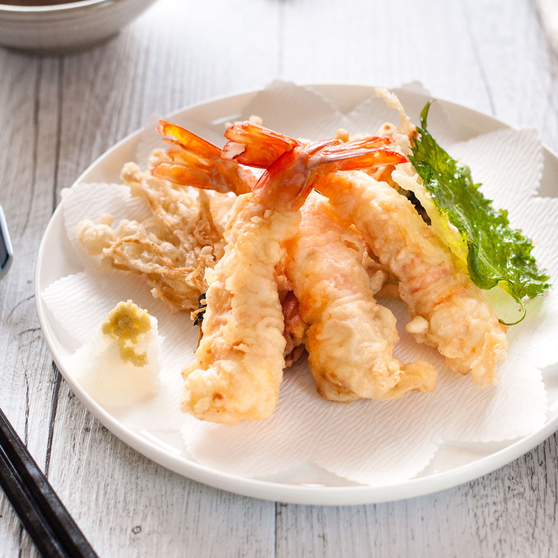 Ultra Crispy Japanese Tempura Mix Locks in Moisture for Juicy Inside and Crunchy Outside