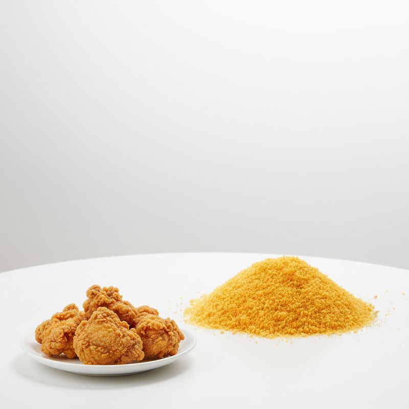 Japońskie Żółte Panko - Chrupiąca Tekstura, Granulowany Kształt, Certyfikat Halal do Smażenia