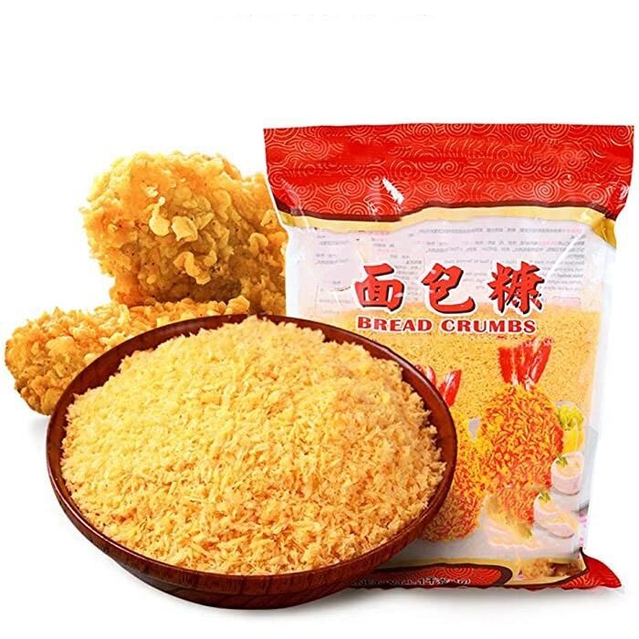 Dry Panko Bread Crumbs Yellow 8-12mm Large Cut 10kg 20kg Bulk Packaging for Industrial Food Processing Coating