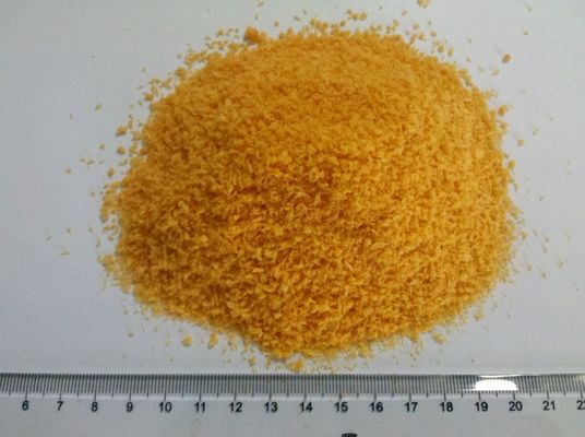 Żółta panierka panko w kształcie igły 5 mm, certyfikat HACCP, do smażenia krewetek lub kurczaka