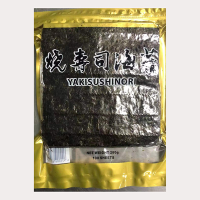 Pakowane próżniowo Sushi Nori Pieczone Sushi Nori 19 X 21 cm