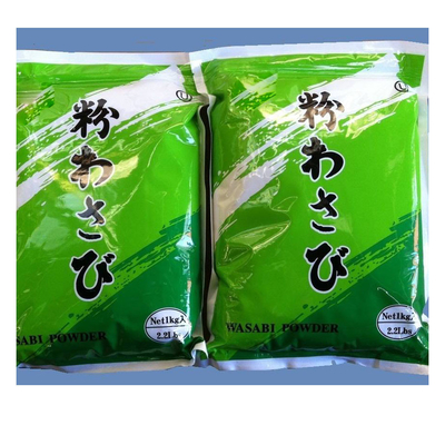Cienkie proszki Tekstura organiczna Proszek Wasabi Brak sztucznych aromatów Wasabi Japonica Korzeń