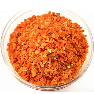 Fabryka hurtowa suszone warzywa suszone granule marchew 3*3mm