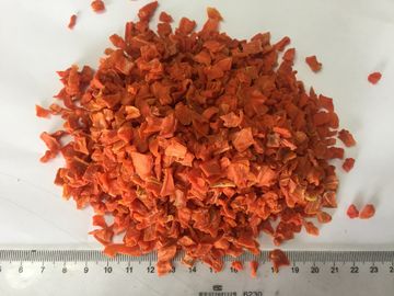 HACCP FDA Odwodnione chipsy marchewkowe w kolorze pomarańczowym Maks. 7% wilgotności Mo