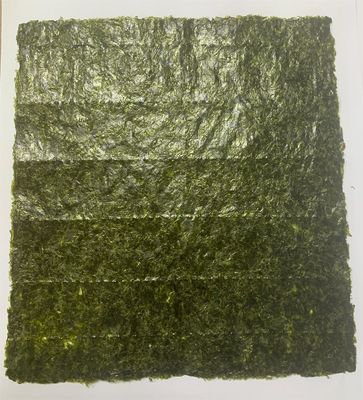 100 arkuszy Żółte glody Pieczone Yaki Sushi Nori Pieczone wodorosty