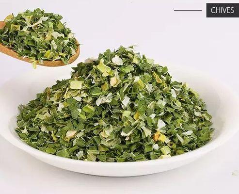 Suszone powietrzem suszone szczypiorki zwijają nowe uprawy 5 x 5 mm